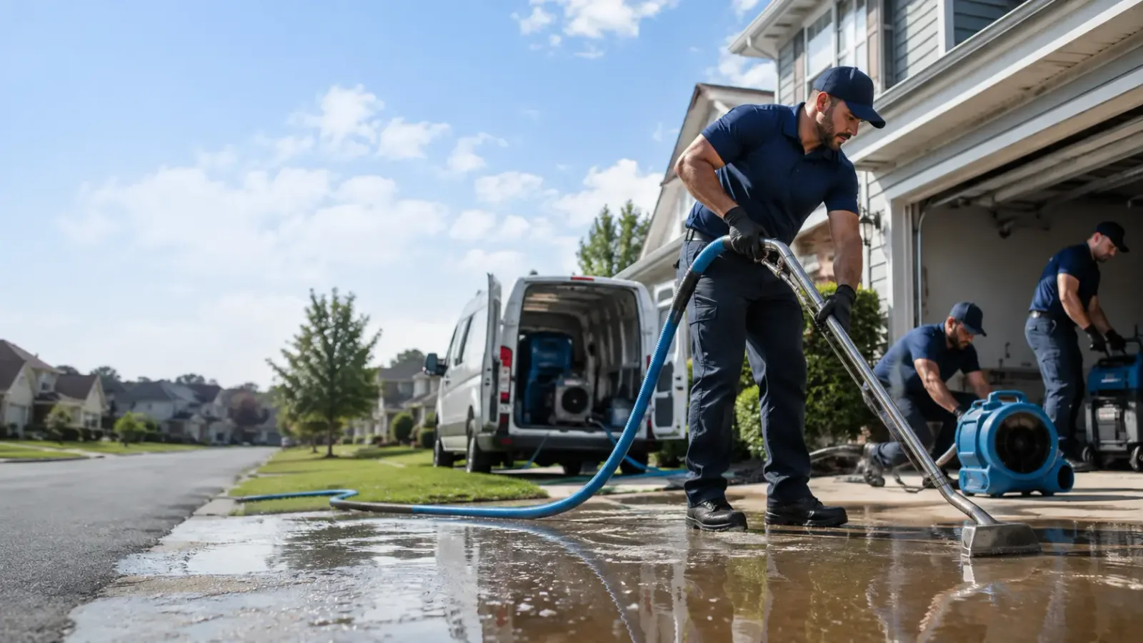Flood Damage Restoration in Three Bridges, NJ